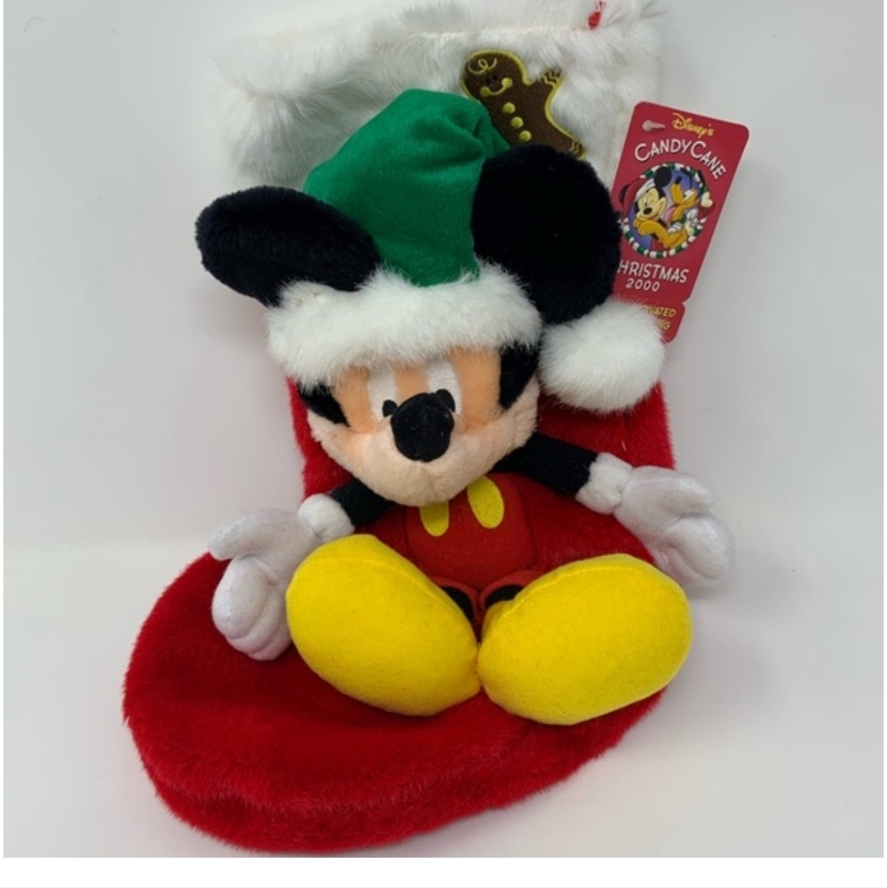 Mickey Mouse Candy Cane Christmas 2000